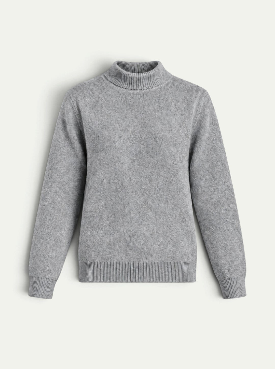 Sweter z wysokim kołnierzem z kaszmiru