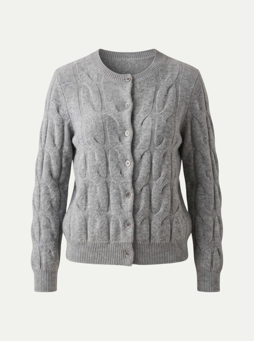 Sweter Pleciony z Kaszmiru