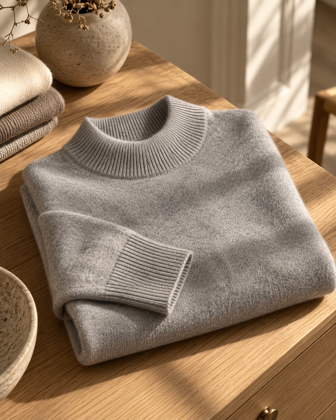 SWETER KASZMIROWY ARLINGTON