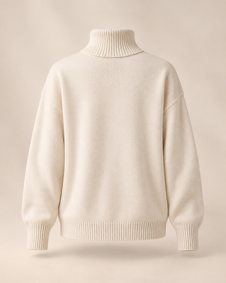 SWETER Z ROLKĄ ELISE