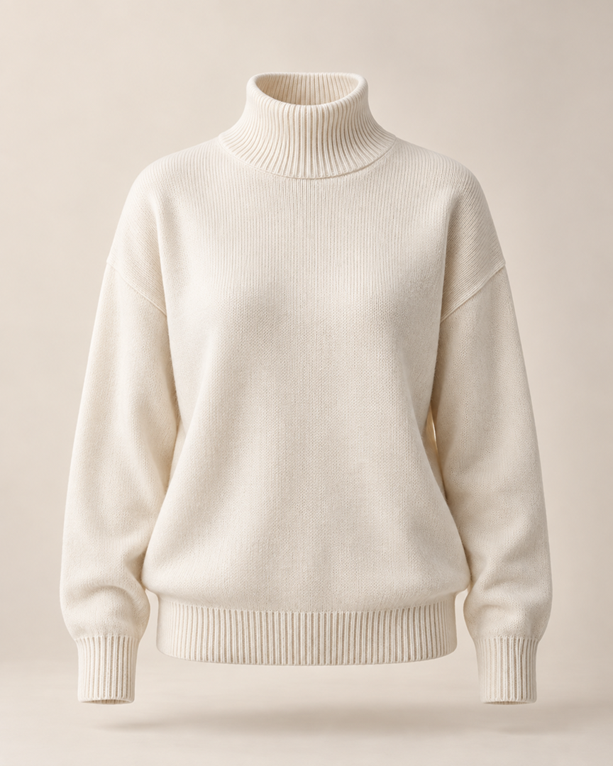 SWETER Z ROLKĄ ELISE