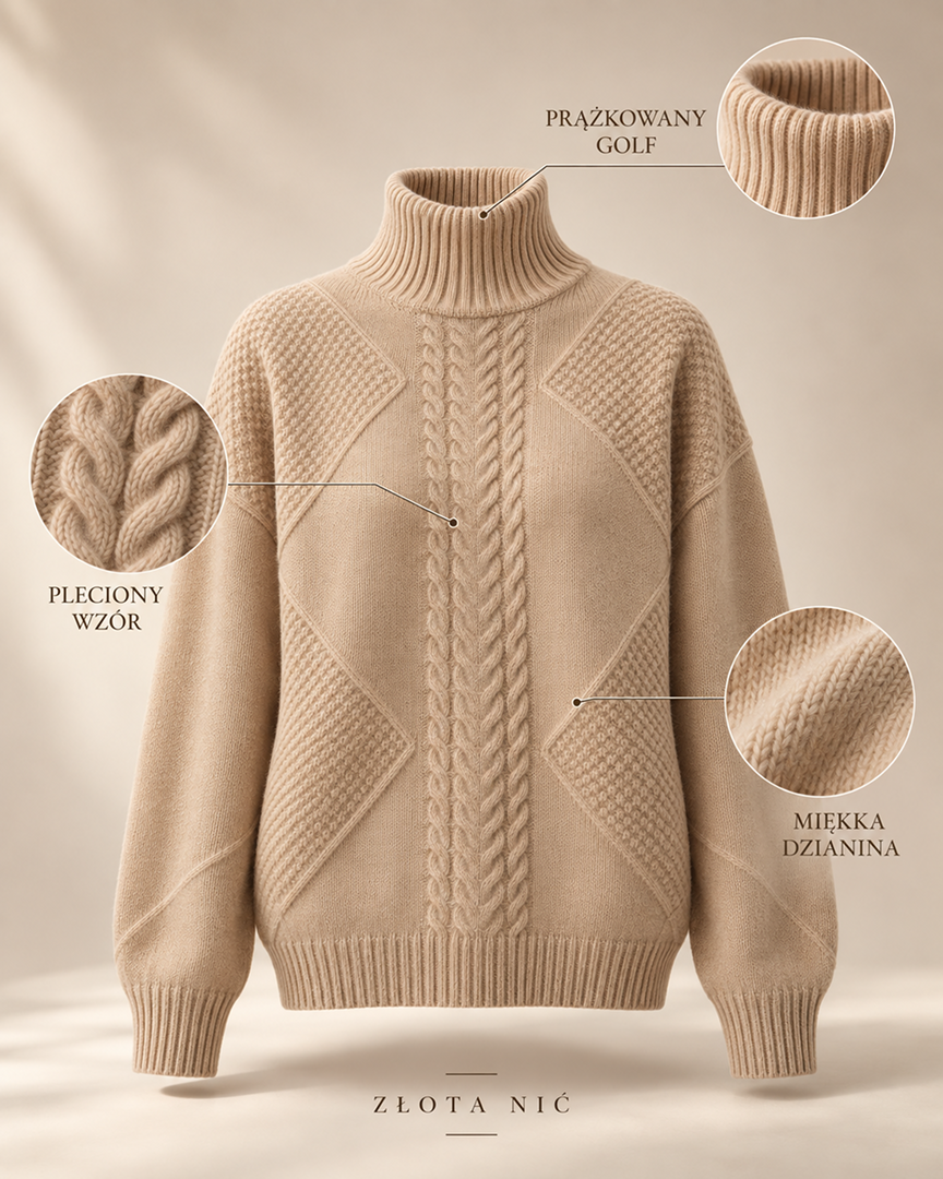 SWETER Z KASZMIRU ARIA