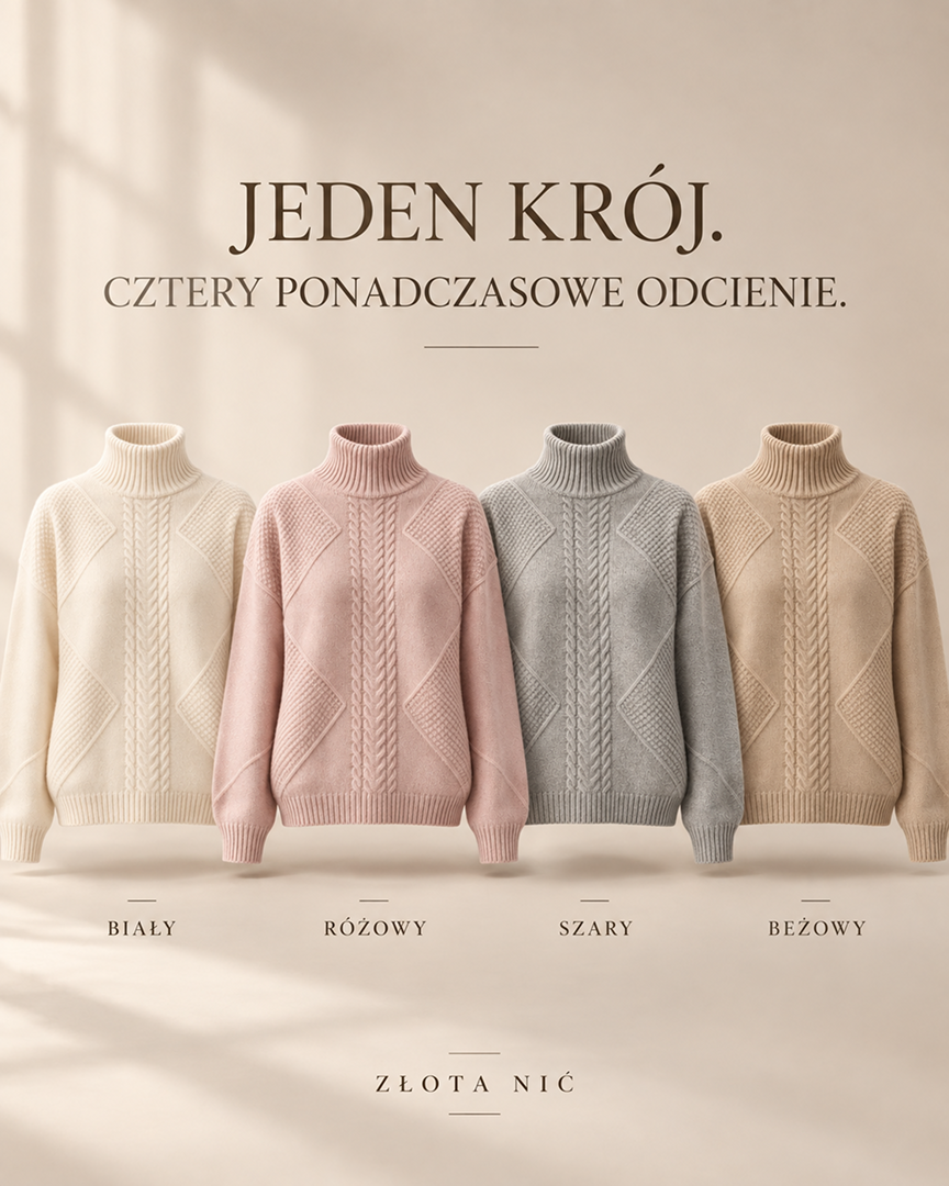 SWETER Z KASZMIRU ARIA