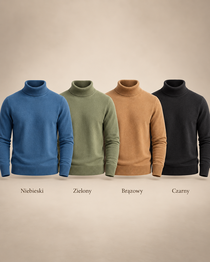 SWETER Z KASZMIRU CARRINGTON