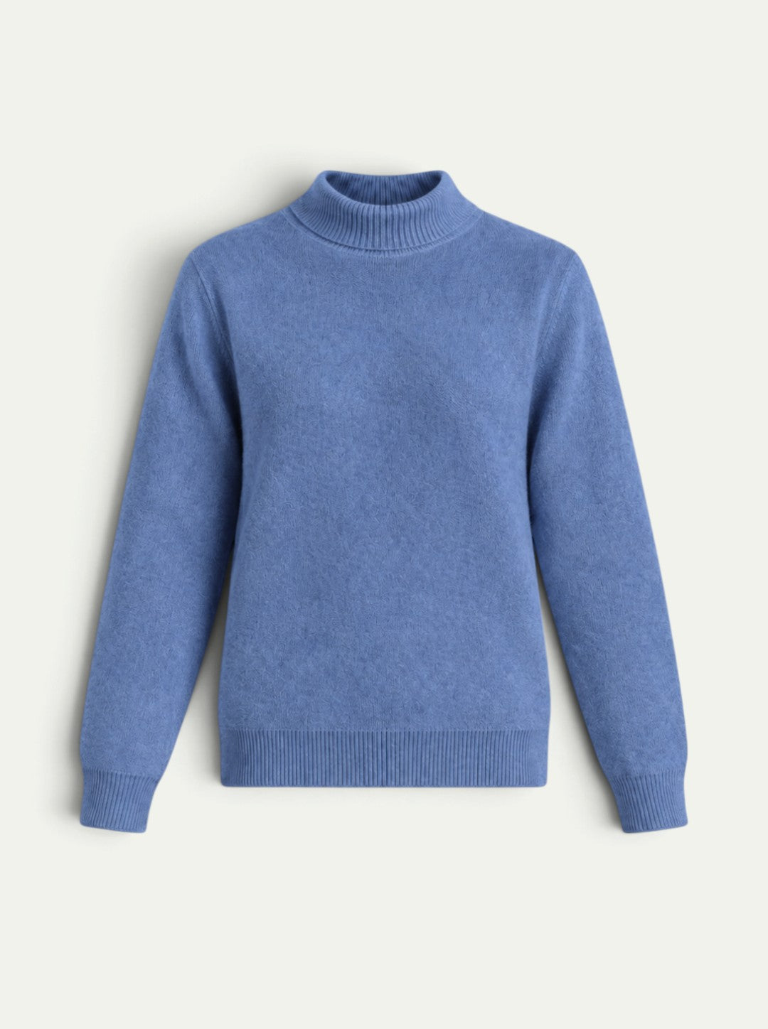 Sweter z wysokim kołnierzem z kaszmiru